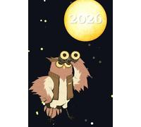 Star Gazing Owl 2026 A5 Family Diary With Week To Page: Weekly Organiser For Business or Home