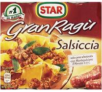 Star - Granragu' Salsiccia - 3 confezioni da 2 pezzi da 90 g [6 pezzi, 540 g]
