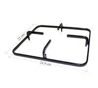 Star Griglia cucina a gas 1 Fuoco smaltata nera Cm. 24,9 x22