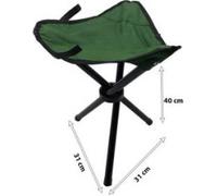 Star Group Sgabello da Giardino Pieghevole colore Verde - Pescatore