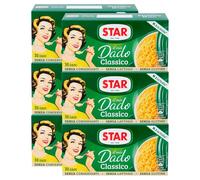 Star Il Mio Dado Classico Preparato per Brodo con Olio Extravergine di Oliva e Sale Iodato Insaporitore per Alimenti Senza Conservanti Senza Glutine Senza Lattosio - 180 Dadi