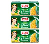 Star Il Mio Dado Classico Preparato per Brodo con Olio Extravergine di Oliva e Sale Iodato Insaporitore per Alimenti Senza Conservanti Senza Glutine Senza Lattosio - 90 Dadi
