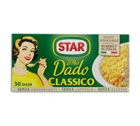 STAR Il Mio Dado Classico, Ricco di Sapore, Verdure e Olio Extravergine d'Oliva, 30 Dadi, 300gr, senza conservanti, senza lattosio e senza glutine. Ottimo insaporitore per ogni ricetta