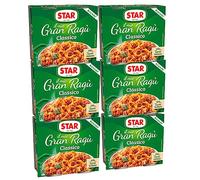 Star Il Mio Gran Ragù Classico Sugo Pronto con Pomodoro Carne Italiana e Verdure Fresche Conserva Senza Glutine - 12 Lattine da 180g