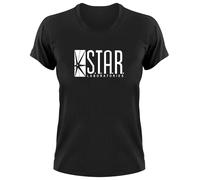 Star Laboratories Labs Maglietta Donna Logo Fanshirt Fan The Flash Serie TV