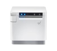 Star Micronics mC-Print3, Thermal, 3in, Cutter, Ethernet (LAN), USB, CloudPRNT, White, EU & UK, PS60C Power Supply included Con cavo e senza Termica diretta Stampante POS