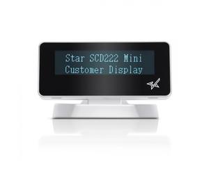 Star Micronics SCD222U 20 cifre USB 2.0 Bianco (CUSTOMER DISPLAY SCD222U WHITE -