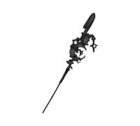 Star Moon Ear Hook - Asimmetrical Star Moon Earring | Pin in lega con pietre preziose | Gioielli celesti creativi d'argento | 3,15 pollici che penzola per le donne femminili | Accessorio di moda unico