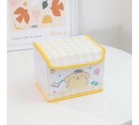 (Star Moon Pudding)Hello Kitty Kuromi Cinnamoroll modello griglia melodia pieghevole scatola pieghevole portaoggetti