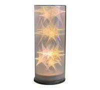 Star Night Light - illuminazione ambientale a LED, lampada da tavolo decorativa Night | Lampada da comodino da tavolo per camera da letto comodino soggiorno Dorma scrivania da scrivania di compleanno
