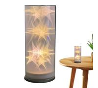 Star Night Light - Lampada ambientale a LED per arredamento per la casa, comodino da tavolo decorativo con bagliore morbido, proiettore di stelle per camera da letto comodino soggiorno Dorm Apartment