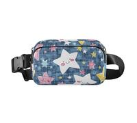 Star Of Good Dreams - Marsupio a tracolla, alla moda, per uomo e donna, con cinghia regolabile, per viaggi, shopping, corsa