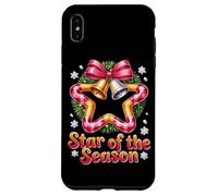 Star Of The Season Campane di Natale Gioia Custodia per iPhone XS Max