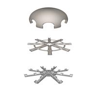 Star Pattern Holder for Meteor Christmas String Lights Display - 8-Point Design