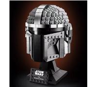 Star Plan MOC Mandalorians Casco SpaceShip Modello di battaglia Building Block Architettura Educazione Modello di assemblaggio Giocattolo per regali per bambini