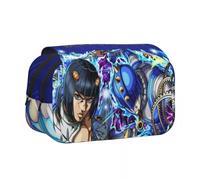 Star Platinum, astuccio anime Jonathan Joestar, scatola organizer per cancelleria, Joseph Joestar, astuccio Cujoh Jolyne, grande capacità, Bruno Bucciarati, 21*7,5*10cm, Astuccio
