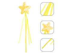 Star Ribbon Cat Cat Teaser Pet Interactive Supply Interactive (Yellow) Cat