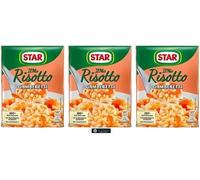 STAR Risotto ai Gamberetti, Preparato per Risotto con Gamberi, Set da 3 Confezioni, 175g Ciascuna, + key smarter italy shop service