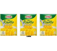STAR Risotto alla Milanese, Preparato per Risotto Italiano, Confezione da 3 x 175g, + key smarter italy shop service