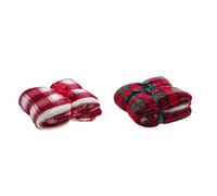 Star S.p.A. 104791 coperta con maniche 130 x 160 cm Poliestere Rosso Star S.p.a.