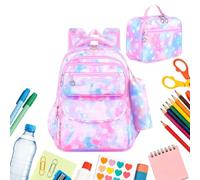 Star School Backpack, Ergonomic Student Bag, Waterproof Large Size Lunch