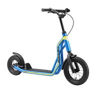 STAR SCOOTER Monopattino bambini 2 ruote da 6-7 anni | Scooter regolabile 10/12" pollici con ruote grandi pneumatico | Blu