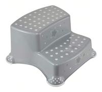Star - Sgabello/seggiolino rialzato a 2 livelli per bambini da 3 a 14 anni circa, funzione antiscivolo, grigio. Spedizione gratuita 24/72h. Stars sgabello a due livelli per bambini dai 18 mesi ai 10 a