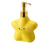 Star Soap Dispenser Bottle - Refillable Bathroom Kitchen Liquid Pump Flask