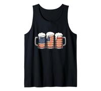 Star Spangled Beers 4 luglio Drink Party Fun 4 luglio Canotta