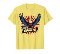 Star Spangled Sport Maglietta, Uomo, Limone, 3XL