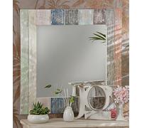 Star Specchio cornice legno 60 x 60 cm 51570 Ad trend