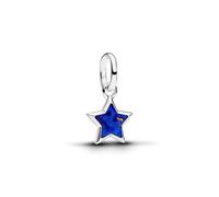 Star Sterling Silver Mini Dangle with Imitazione Lapislazzuli