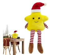 Star Stuffed Animal │ Giocattoli morbidi da 21 cm, morbidi e lunghi, a forma di stella a cinque punte, decorazione per la casa, peluche di Natale e per le vacanze, regalo ideale per bambini, camera da