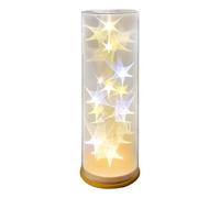 Star Table Light - D IY Galaxy Projector Lamp, Bedroom Star Decorative Table Lamp | D IY Starlight Projector with Soft Warm Light, Twinkling Galaxy Effect | For Kids, Nursery, Dorm, Living Room, Study