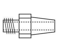 Star Tec Ugello di aspirazione Dimensione punta 1 mm Contenuto 1 pz.