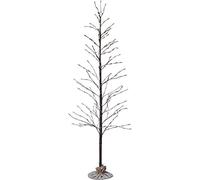 STAR TRADING Albero decorativo a LED Tobby Tree IP44 marrone altezza 150cm STAR TRADING