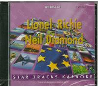 STAR TRACKS Neil Diamond & Lionel Richie Karaoke CDG Multiplex w/ Guide Vocals