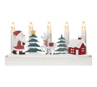 Star Trading - Advent Candlestick Billy - Multi - 14,5 cm
