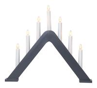 Star Trading - Advent Candlestick Jarve - Grafite - 36cm