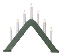 Star Trading - Advent Candlestick Jarve - Green - 36cm