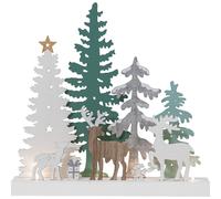 Star Trading - Advent Candlestick Reinbek - White - 30 cm