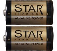 Star Trading - Batteria C 1.5V Alcalina di alimentazione