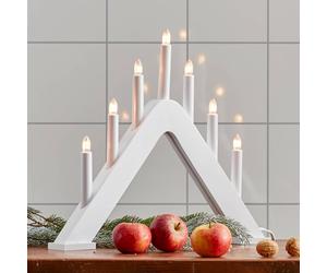 STAR TRADING Candelabro dal design Mod. Jarve bianco STAR TRADING