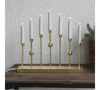 STAR TRADING Candelabro Gustavo 7 luci oro STAR TRADING
