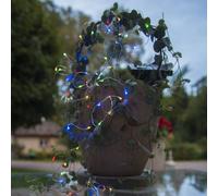 STAR TRADING Catena luminosa LED Dew Drop, multicolore STAR TRADING