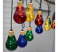 STAR TRADING Catena luminosa LED Glow con 10 lampadine colorate STAR TRADING