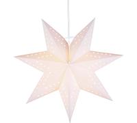 Star Trading - Christmas Star - Paper Star Bobo - White - 34cm