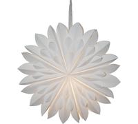 STAR TRADING Stella decorativa Cliff, carta, senza portalampada bianco Ø 60cm STAR TRADING