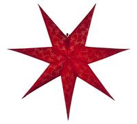 Star Trading - Christmas Star - Paper Star Decorus - Red - 63cm