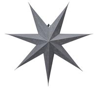 Star Trading - Christmas Star - Paper Star Decorus - Silver - 75cm
